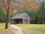 Historic Log Cabin in the Smoky Mountains