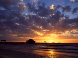 Sunset Over the Gulf of Mexico, Clearwater, Florida