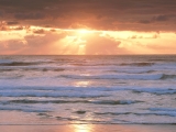 Oregon Beach Sunset, Bullards Beach State Park, Oregon