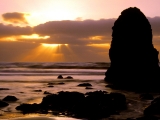 Cape Meares Sunset, Tillamook County, Oregon