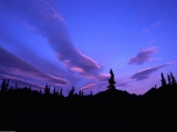 Sunset Colors Denali National Park, Alaska