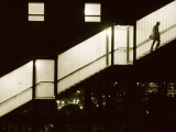 Man at Subway Station, Boston, Massachusetts