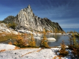 Prusik Peak and Gnome Tarn, Alpine Lakes Wilderness, Washington