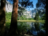 Mirrored, Upper Yosemite Falls, Yosemite National Park, California