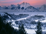 Snake River at Dawn, Grand Teton National Park, Wyoming