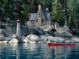 Sight Seeing by Canoe, Lake Tahoe