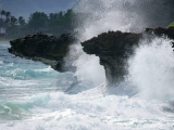 Pounders Beach, Laie Beach Park, Oahu, Hawaii