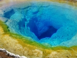 Morning Glory Pool, Upper Geyser Basin, Yellowstone National Park, Wyoming