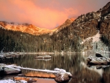 Clouds over Mount Chiquita, Ypsilon Mountain, Ypsilon Lake, Colorado