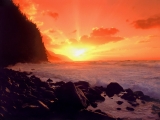 NaPali Sunset, Kauai, Hawaii